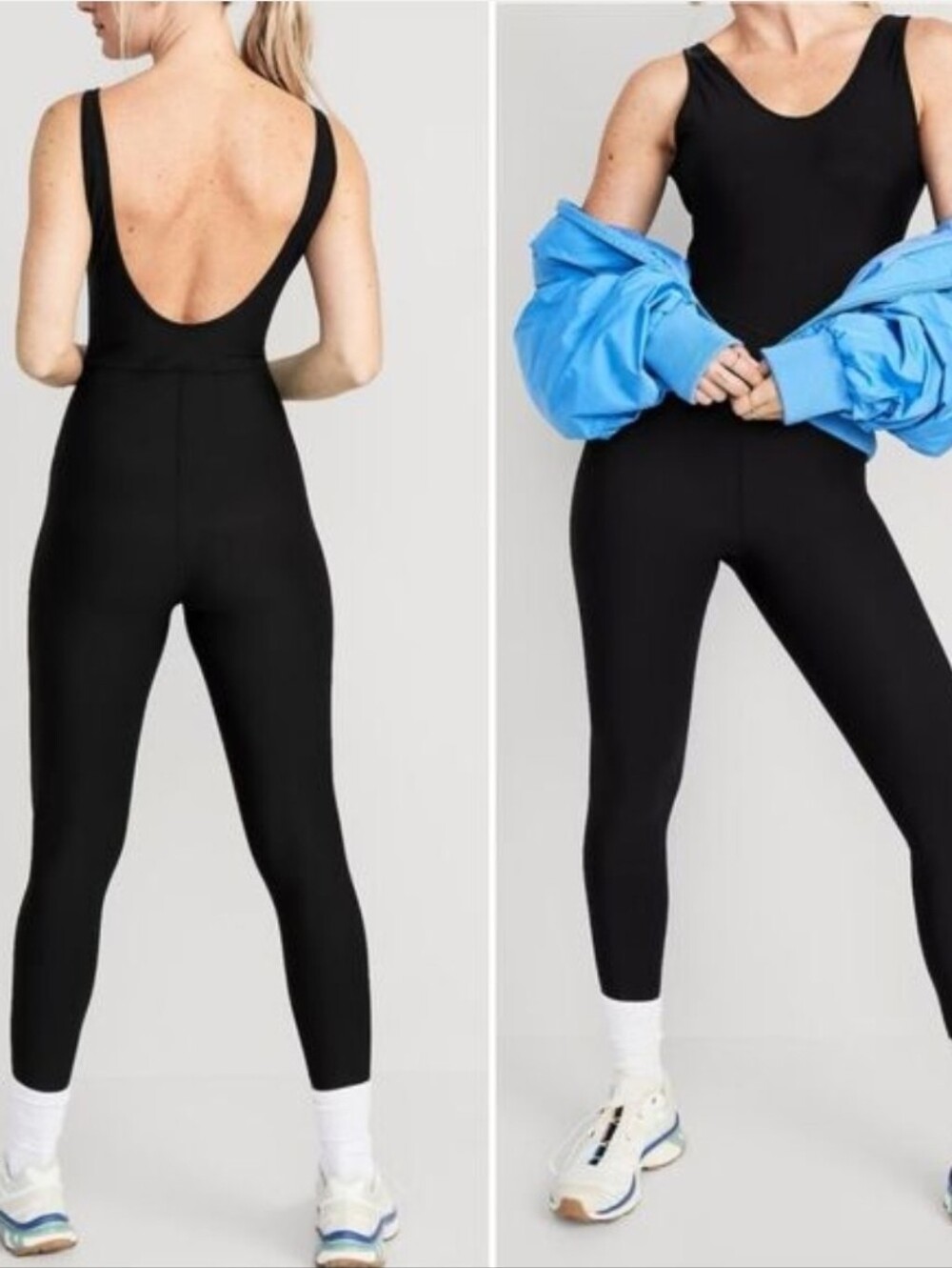 Old Navy Black PowerSoft Unitard